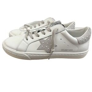 Vintage Havana Star Gray & White Leather & Suede Sneakers Size Women’s 7.5